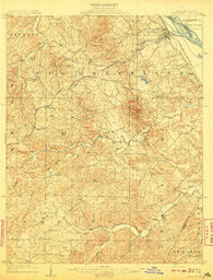 Weingarten Missouri Historical topographic map, 1:62500 scale, 15 X 15 Minute, Year 1909