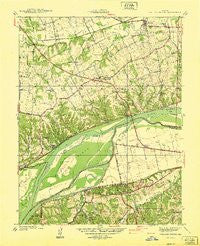 Weldon Spring Missouri Historical topographic map, 1:24000 scale, 7.5 X 7.5 Minute, Year 1940