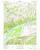 Weldon Spring Missouri Historical topographic map, 1:24000 scale, 7.5 X 7.5 Minute, Year 1954