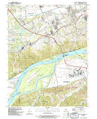 Weldon Spring Missouri Historical topographic map, 1:24000 scale, 7.5 X 7.5 Minute, Year 1994