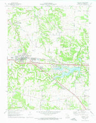Wentzville Missouri Historical topographic map, 1:24000 scale, 7.5 X 7.5 Minute, Year 1972