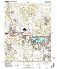 Wentzville Missouri Historical topographic map, 1:24000 scale, 7.5 X 7.5 Minute, Year 2000