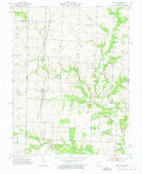 West Line Missouri Historical topographic map, 1:24000 scale, 7.5 X 7.5 Minute, Year 1953