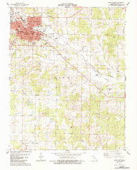 West Plains Missouri Historical topographic map, 1:24000 scale, 7.5 X 7.5 Minute, Year 1983