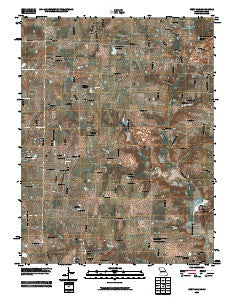 West Line Missouri Historical topographic map, 1:24000 scale, 7.5 X 7.5 Minute, Year 2009