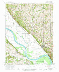 Weston Missouri Historical topographic map, 1:24000 scale, 7.5 X 7.5 Minute, Year 1961