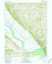 Weston Missouri Historical topographic map, 1:24000 scale, 7.5 X 7.5 Minute, Year 1984