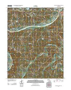 Westphalia West Missouri Historical topographic map, 1:24000 scale, 7.5 X 7.5 Minute, Year 2011