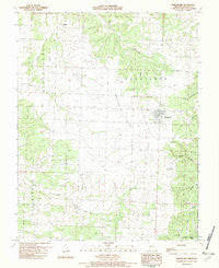 Wheatland Missouri Historical topographic map, 1:24000 scale, 7.5 X 7.5 Minute, Year 1982