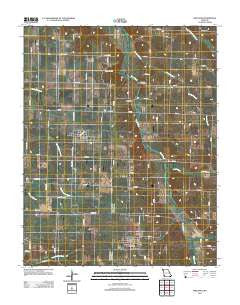 Wheaton Missouri Historical topographic map, 1:24000 scale, 7.5 X 7.5 Minute, Year 2012