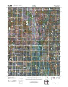 Wheeling Missouri Historical topographic map, 1:24000 scale, 7.5 X 7.5 Minute, Year 2012