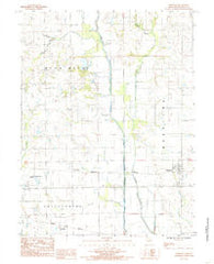 Wheeling Missouri Historical topographic map, 1:24000 scale, 7.5 X 7.5 Minute, Year 1984