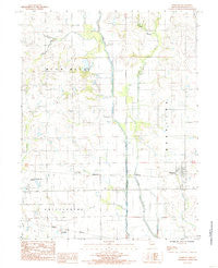 Wheeling Missouri Historical topographic map, 1:24000 scale, 7.5 X 7.5 Minute, Year 1984