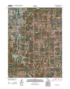 Whitesville Missouri Historical topographic map, 1:24000 scale, 7.5 X 7.5 Minute, Year 2011
