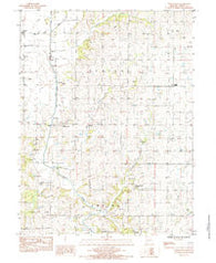 Whitesville Missouri Historical topographic map, 1:24000 scale, 7.5 X 7.5 Minute, Year 1984