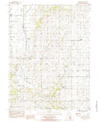 Whitesville Missouri Historical topographic map, 1:24000 scale, 7.5 X 7.5 Minute, Year 1984