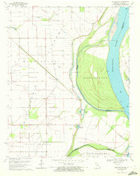 Wickliffe SW Missouri Historical topographic map, 1:24000 scale, 7.5 X 7.5 Minute, Year 1969