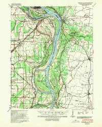 Wickliffe Kentucky Historical topographic map, 1:62500 scale, 15 X 15 Minute, Year 1939