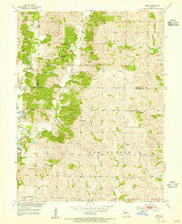 Wien Missouri Historical topographic map, 1:24000 scale, 7.5 X 7.5 Minute, Year 1953