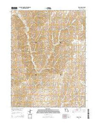 Wilcox Missouri Current topographic map, 1:24000 scale, 7.5 X 7.5 Minute, Year 2014