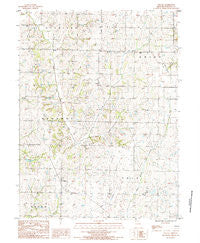 Wilcox Missouri Historical topographic map, 1:24000 scale, 7.5 X 7.5 Minute, Year 1985