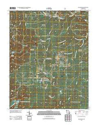 Wilderness Missouri Historical topographic map, 1:24000 scale, 7.5 X 7.5 Minute, Year 2012