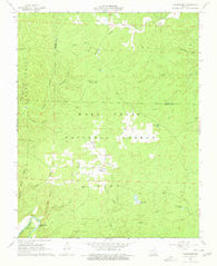Wilderness Missouri Historical topographic map, 1:24000 scale, 7.5 X 7.5 Minute, Year 1968