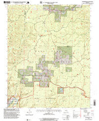 Wilderness Missouri Historical topographic map, 1:24000 scale, 7.5 X 7.5 Minute, Year 1997