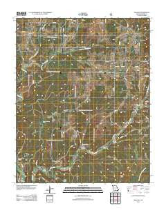 Willhoit Missouri Historical topographic map, 1:24000 scale, 7.5 X 7.5 Minute, Year 2012