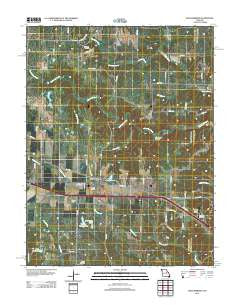 Williamsburg Missouri Historical topographic map, 1:24000 scale, 7.5 X 7.5 Minute, Year 2012