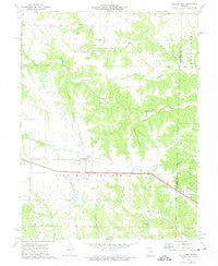 Williamsburg Missouri Historical topographic map, 1:24000 scale, 7.5 X 7.5 Minute, Year 1973