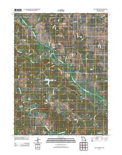 Williamstown Missouri Historical topographic map, 1:24000 scale, 7.5 X 7.5 Minute, Year 2012