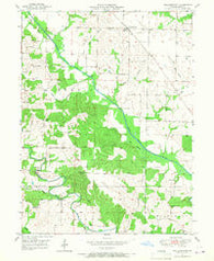 Williamstown Missouri Historical topographic map, 1:24000 scale, 7.5 X 7.5 Minute, Year 1950