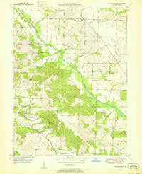 Williamstown Missouri Historical topographic map, 1:24000 scale, 7.5 X 7.5 Minute, Year 1951