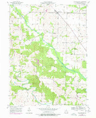 Williamstown Missouri Historical topographic map, 1:24000 scale, 7.5 X 7.5 Minute, Year 1950