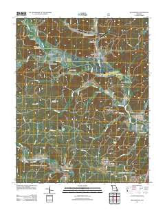 Williamsville Missouri Historical topographic map, 1:24000 scale, 7.5 X 7.5 Minute, Year 2011