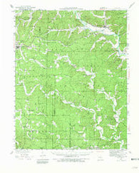 Williamsville Missouri Historical topographic map, 1:62500 scale, 15 X 15 Minute, Year 1934