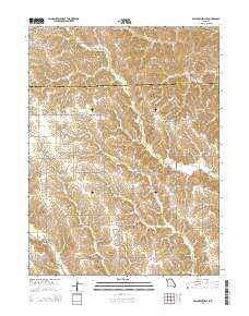 Willmathsville Missouri Current topographic map, 1:24000 scale, 7.5 X 7.5 Minute, Year 2015