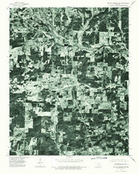 Willow Springs NW Missouri Historical topographic map, 1:24000 scale, 7.5 X 7.5 Minute, Year 1976