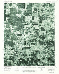 Willow Springs SW Missouri Historical topographic map, 1:24000 scale, 7.5 X 7.5 Minute, Year 1976