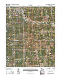 Willow Springs South Missouri Historical topographic map, 1:24000 scale, 7.5 X 7.5 Minute, Year 2011