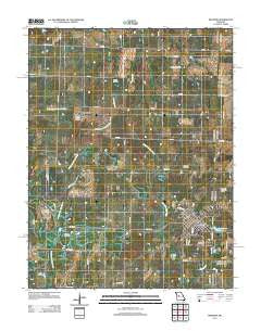 Windsor Missouri Historical topographic map, 1:24000 scale, 7.5 X 7.5 Minute, Year 2011