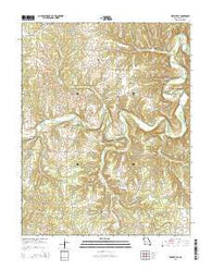 Windyville Missouri Current topographic map, 1:24000 scale, 7.5 X 7.5 Minute, Year 2015