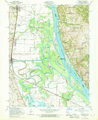 Winfield Missouri Historical topographic map, 1:24000 scale, 7.5 X 7.5 Minute, Year 1954