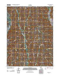 Winigan Missouri Historical topographic map, 1:24000 scale, 7.5 X 7.5 Minute, Year 2012