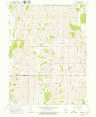 Winigan Missouri Historical topographic map, 1:24000 scale, 7.5 X 7.5 Minute, Year 1963