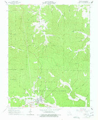 Winona Missouri Historical topographic map, 1:24000 scale, 7.5 X 7.5 Minute, Year 1965