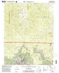 Winona Missouri Historical topographic map, 1:24000 scale, 7.5 X 7.5 Minute, Year 1997