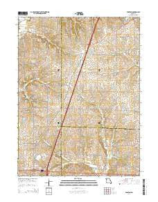 Winston Missouri Current topographic map, 1:24000 scale, 7.5 X 7.5 Minute, Year 2014