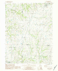 Winston Missouri Historical topographic map, 1:24000 scale, 7.5 X 7.5 Minute, Year 1984